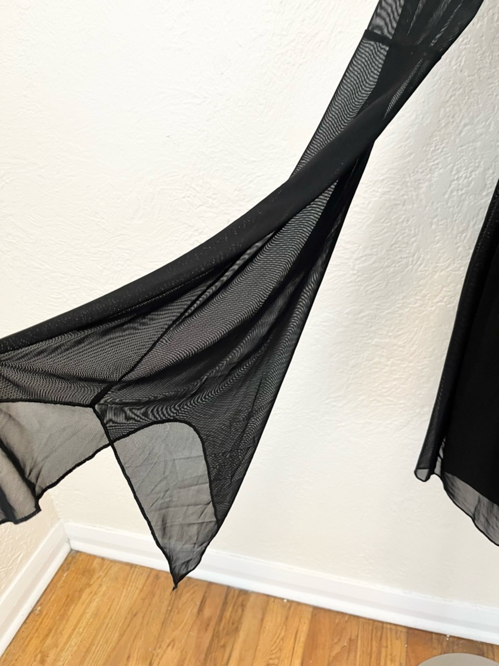 Killstar Dress Babydoll Mesh Bell Sleeve Ruffle Collar Goth Witchy Medium M - Picture 6 of 13